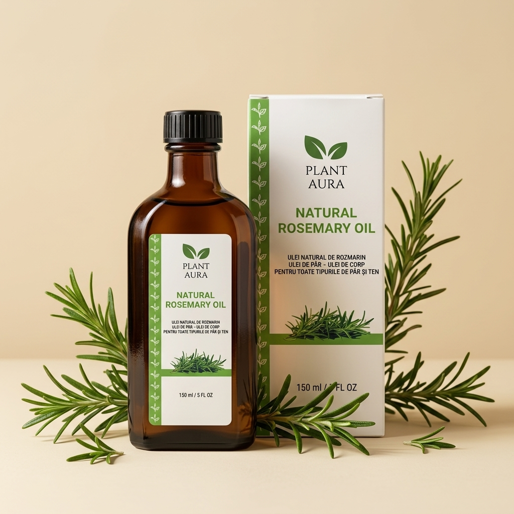 Ulei Natural de Rozmarin Plant Aura 150ml